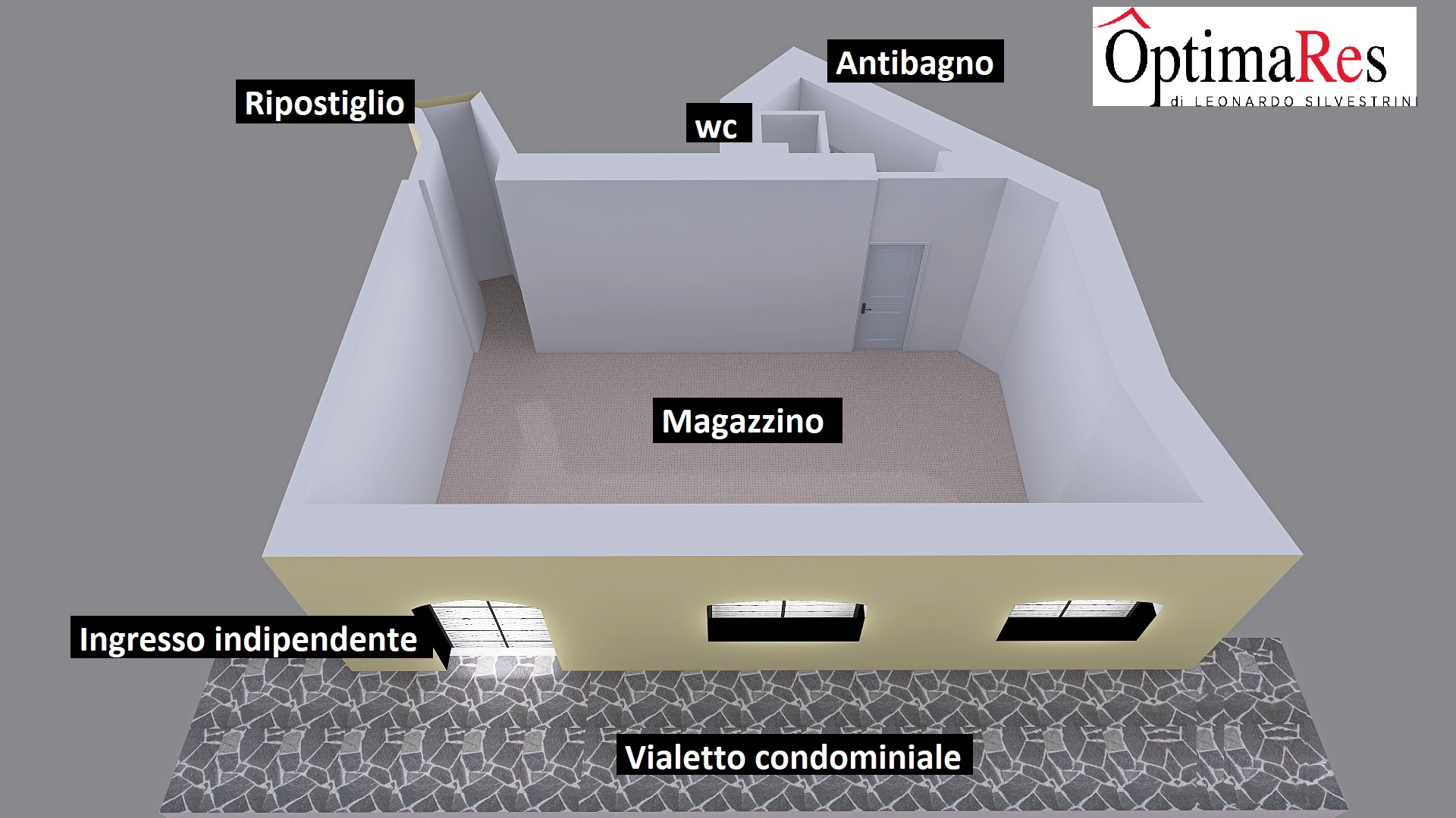 Via Vittorio Locchi Aerial View 5 Didascalie