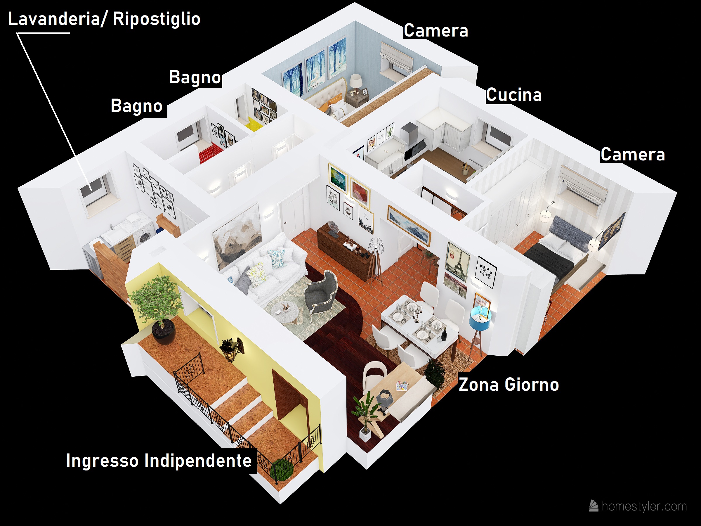 Via Fratelli Bandiera Aerial View 1