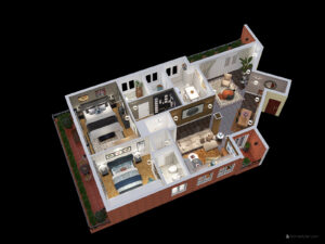 Via Giovanni Bessarione_Aerial View 3